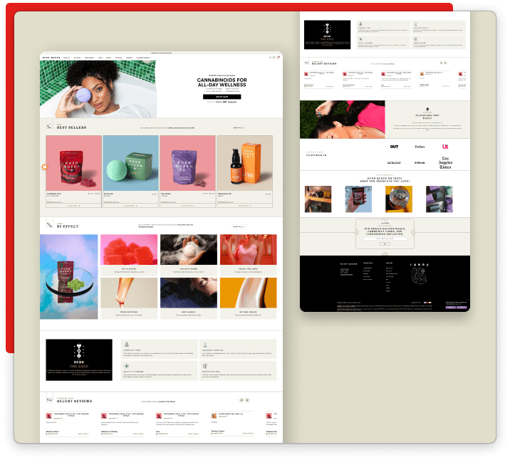 Kush Queen E-commerce Platform