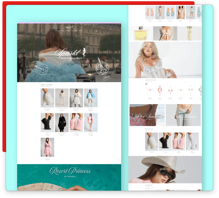 Sparkl Fairy Couture E-commerce Site